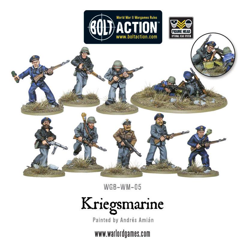 German Kriegsmarine Squad - Bolt Action