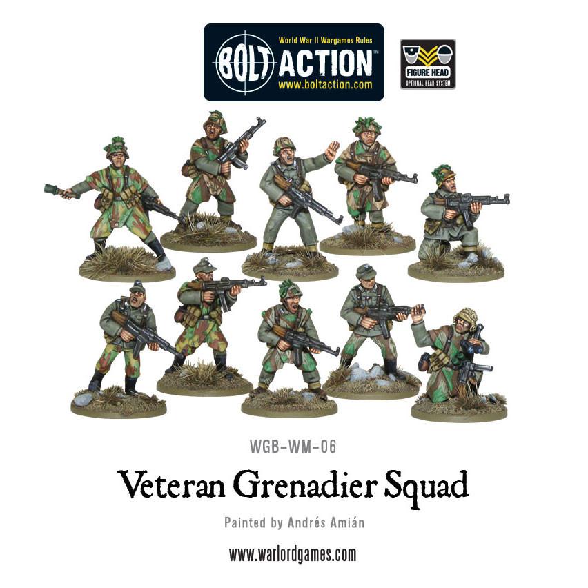 German Veteran Grenadiers Squad - Bolt Action