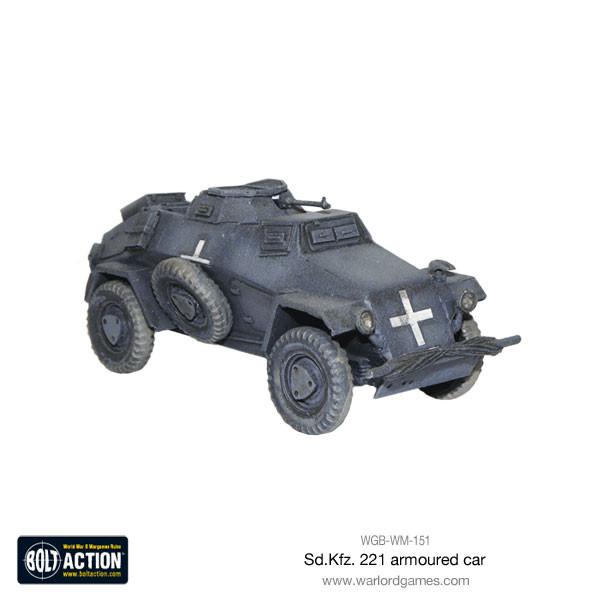German Sd.Kfz 221 Armoured Car - Bolt Action