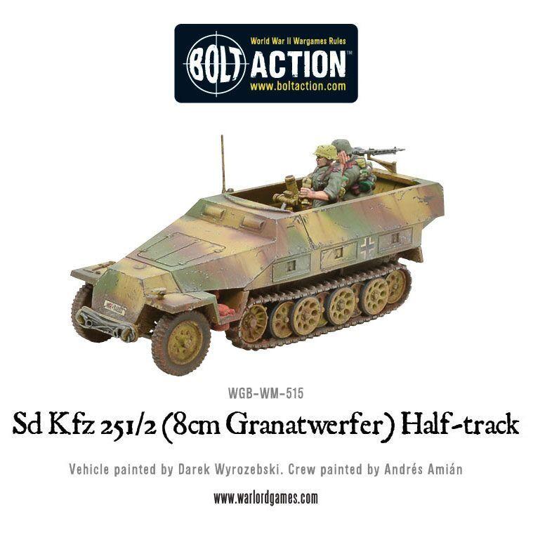 German Sd.Kfz 251/2 Ausf D Granatwerfer - Bolt Action