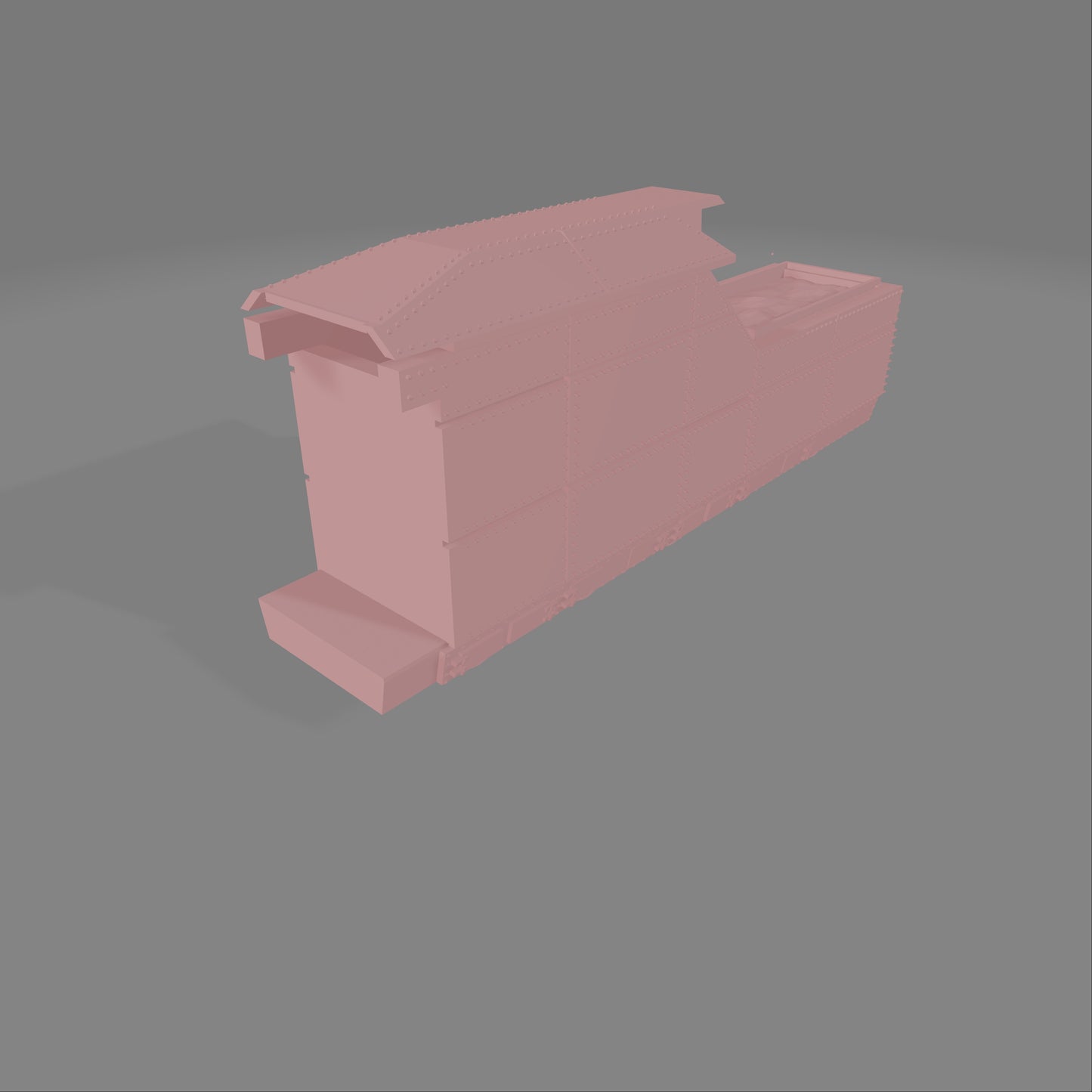 Armored Train Coal Cart - Commissioned