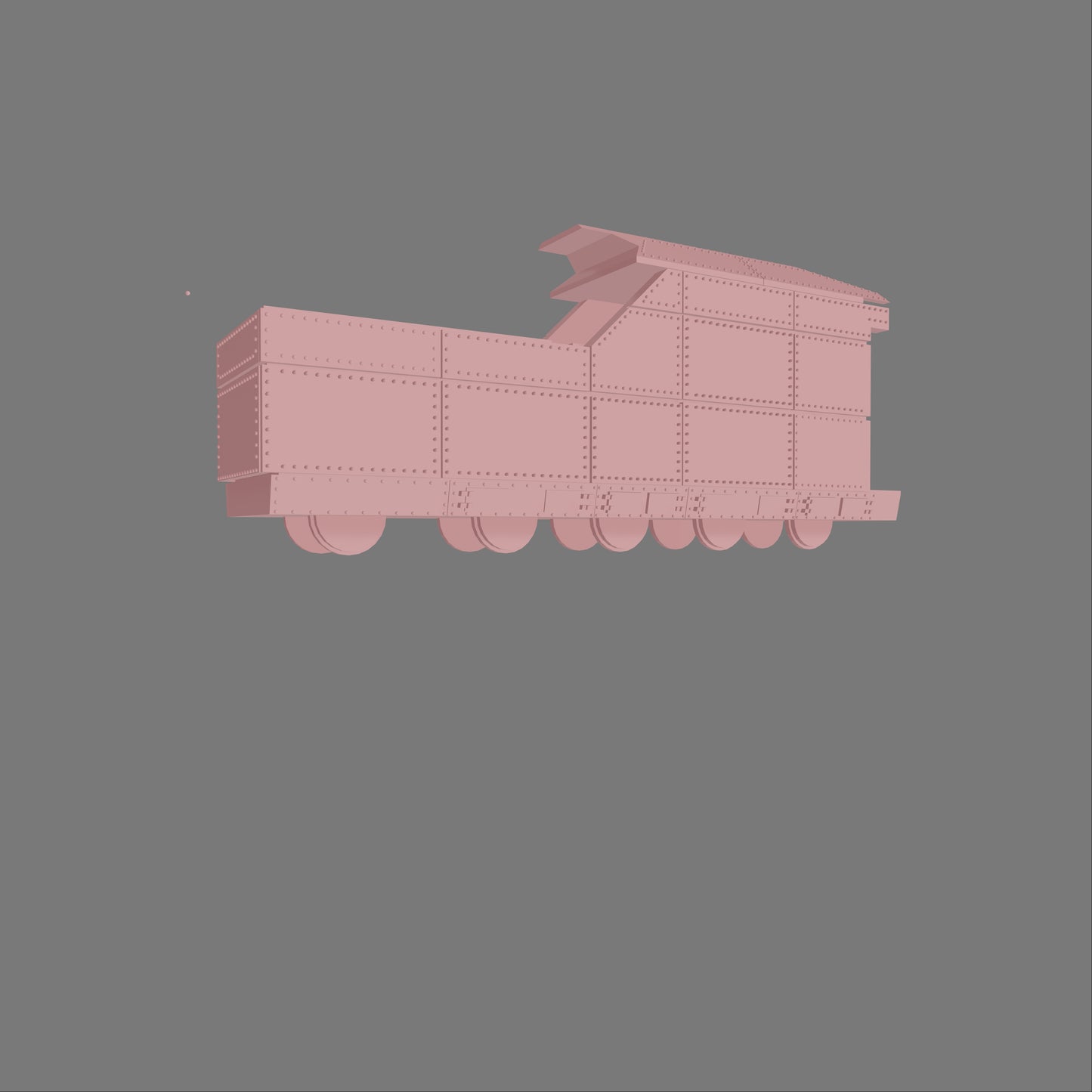 Armored Train Coal Cart - Commissioned