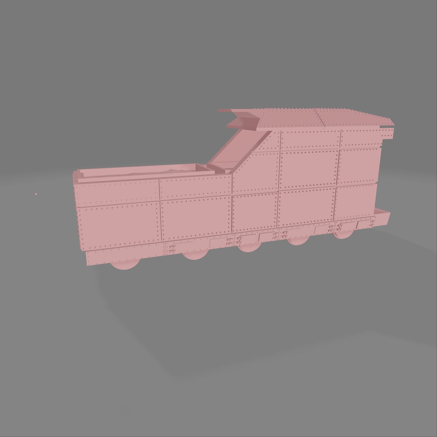 Armored Train Coal Cart - Commissioned