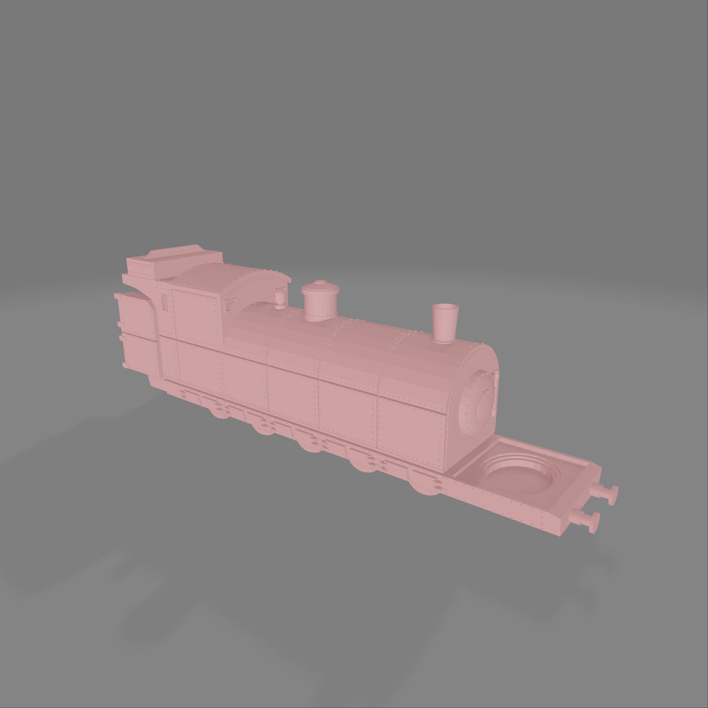 Armored Train Engine - Commissioned