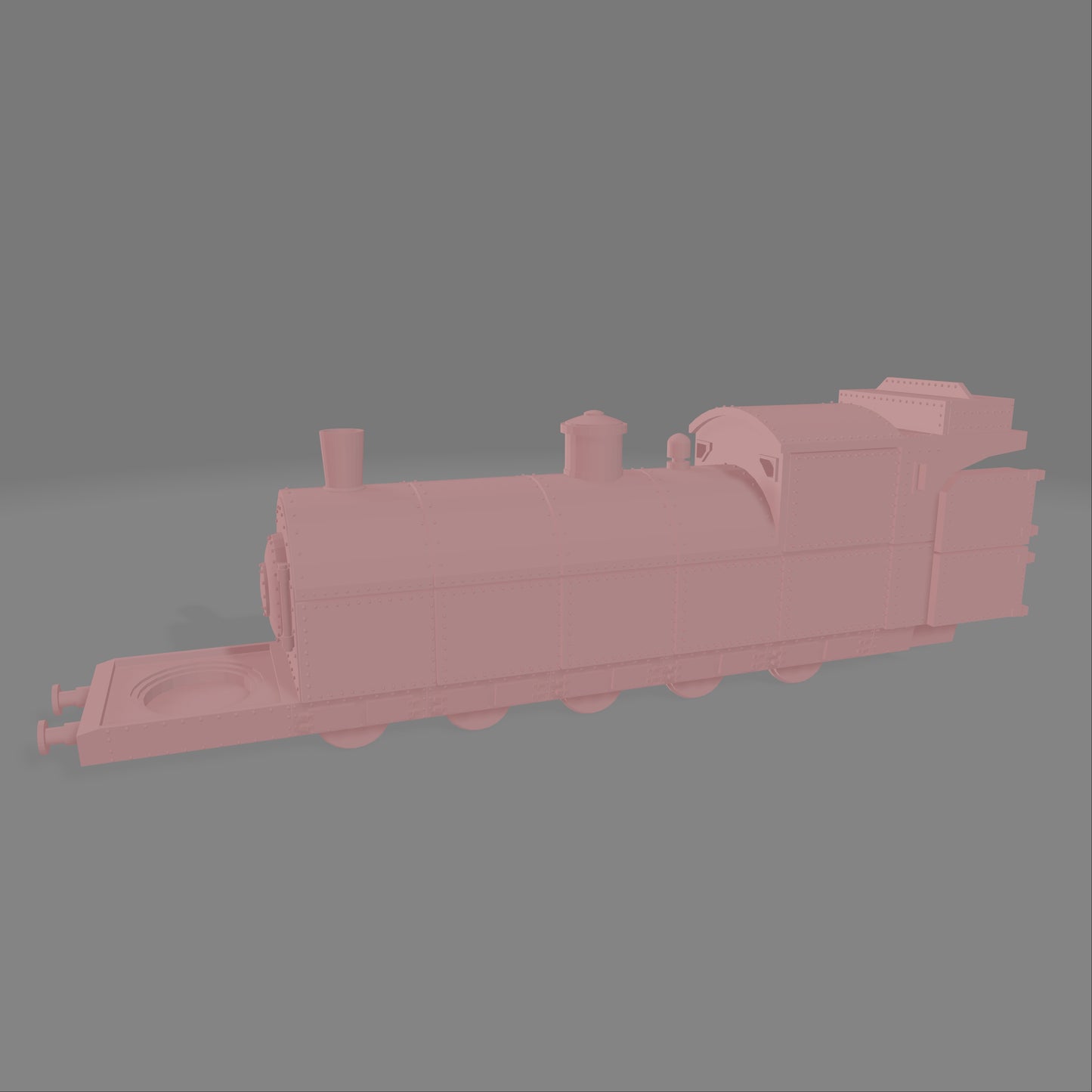 Armored Train Engine - Commissioned