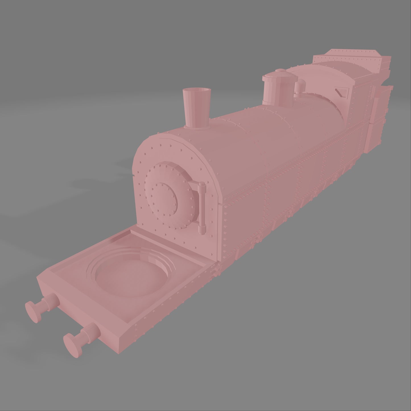 Armored Train Engine - Commissioned