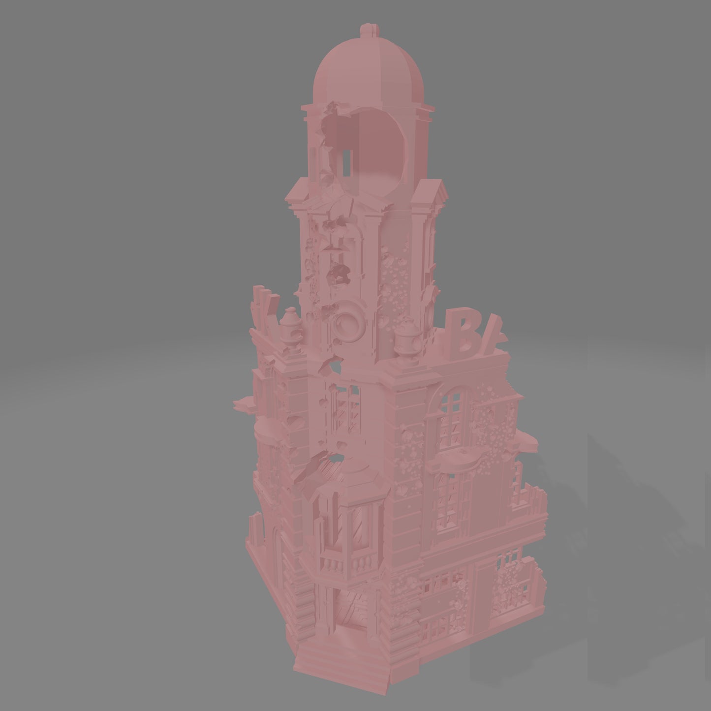 Burma Bank Ruin - Commissioned