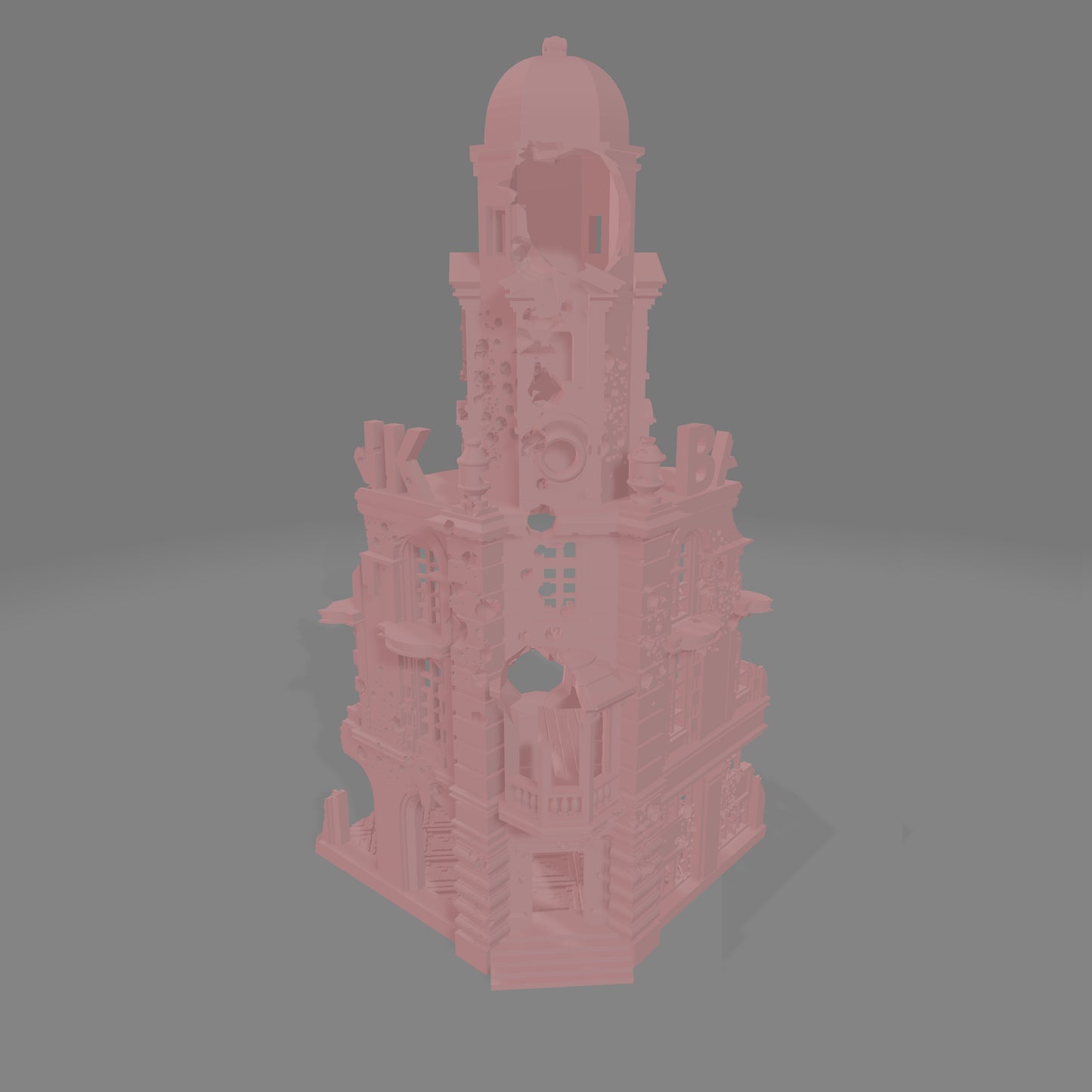 Burma Bank Ruin - Commissioned