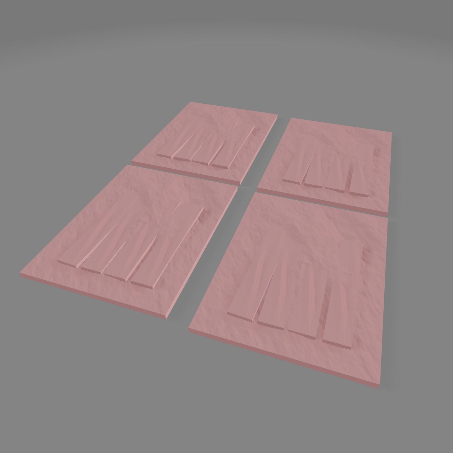 Barrel Bases X4 - Commissioned