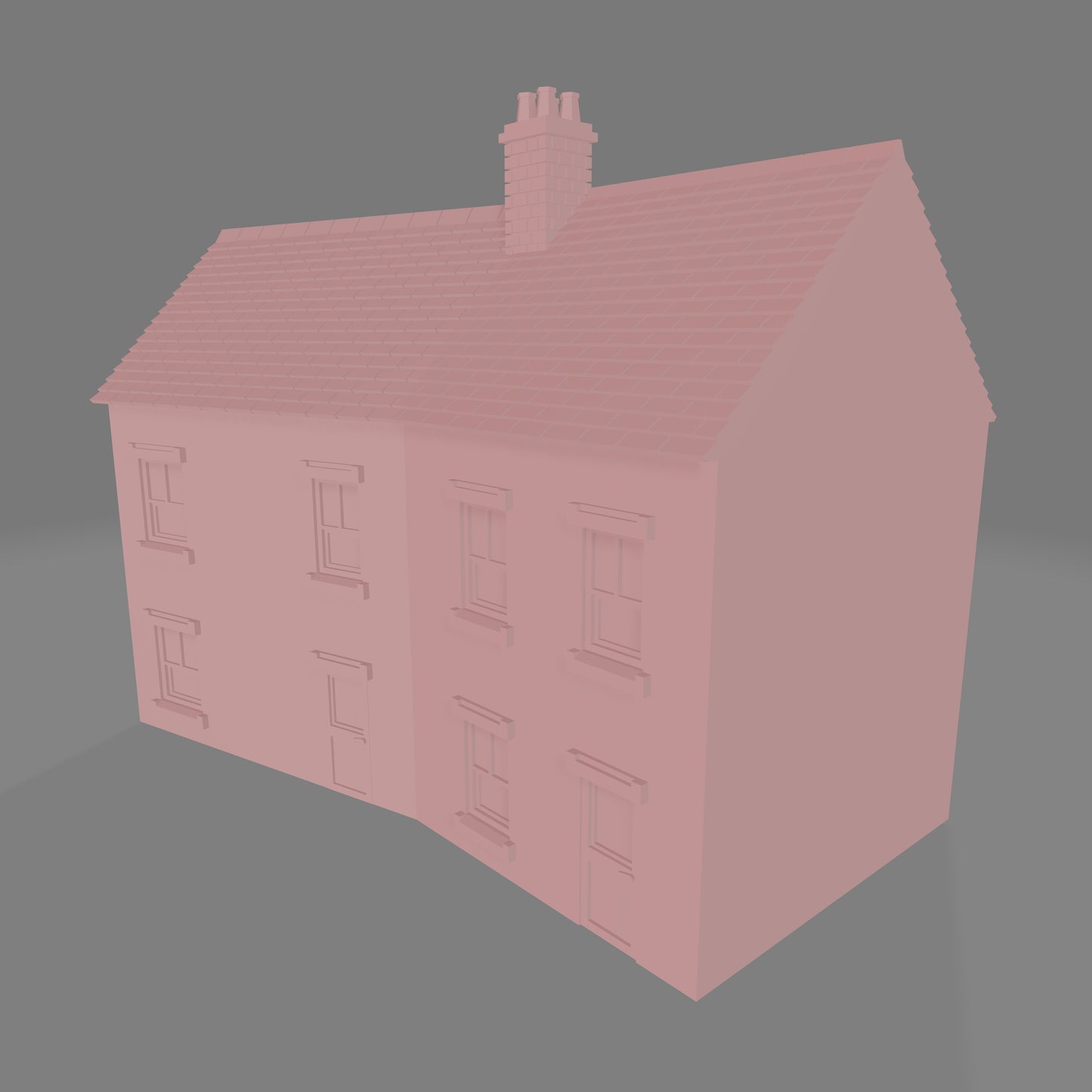 European Town Ruin #3 - Commissioned
