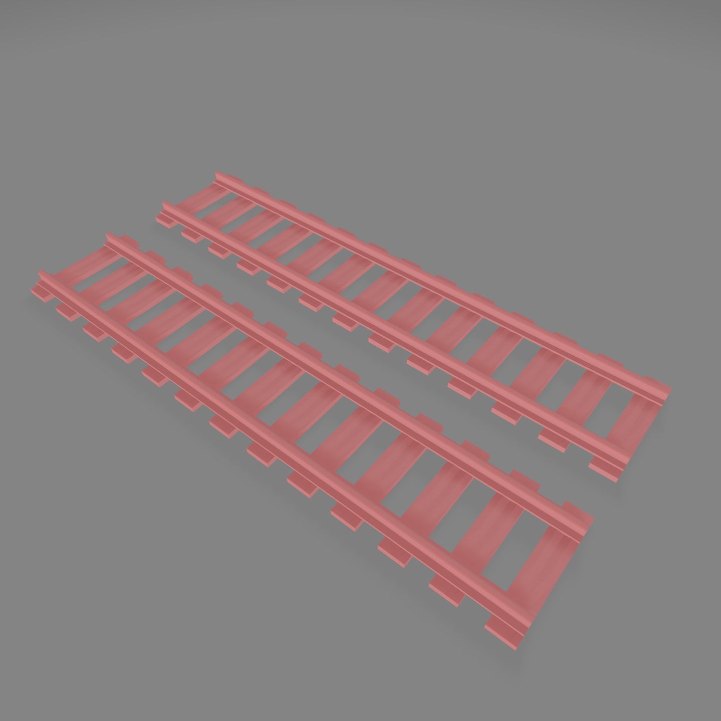 Railroad track Open x2 - Commissioned