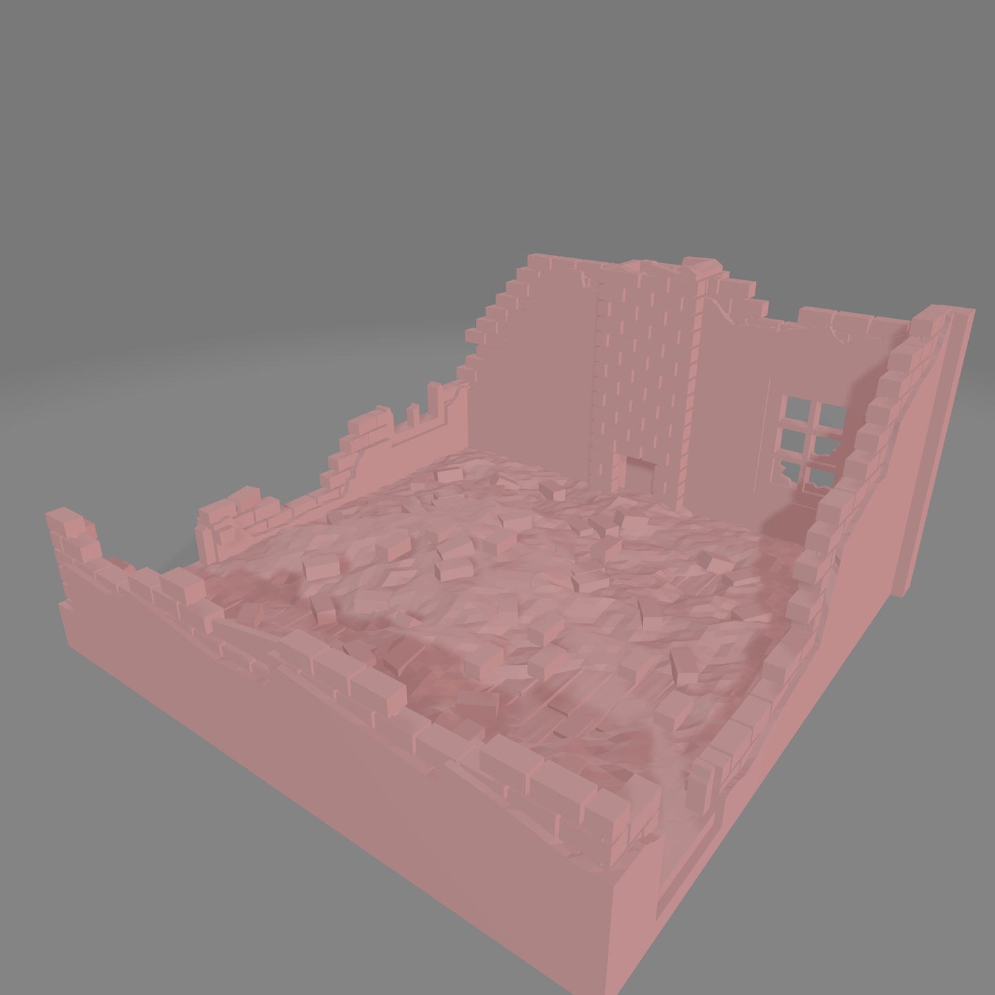 European Town Ruin #4 - Commissioned