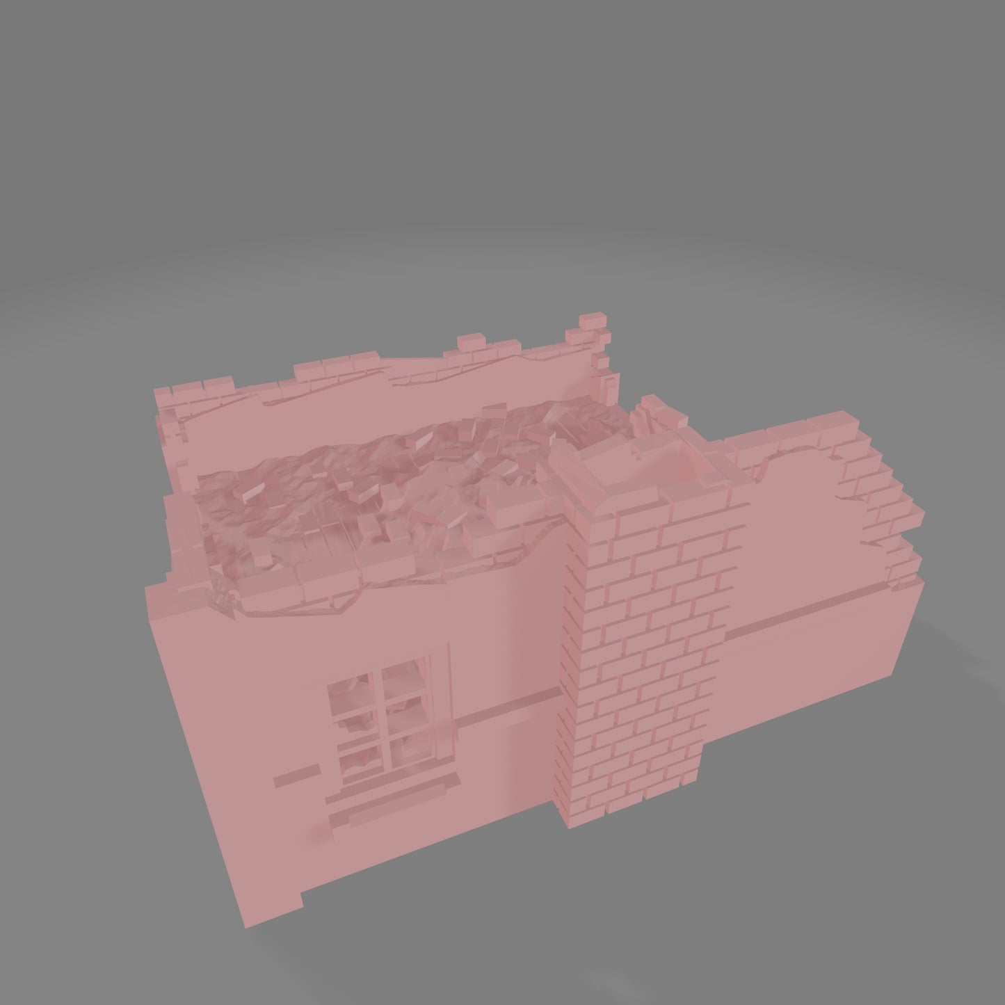 European Town Ruin #4 - Commissioned