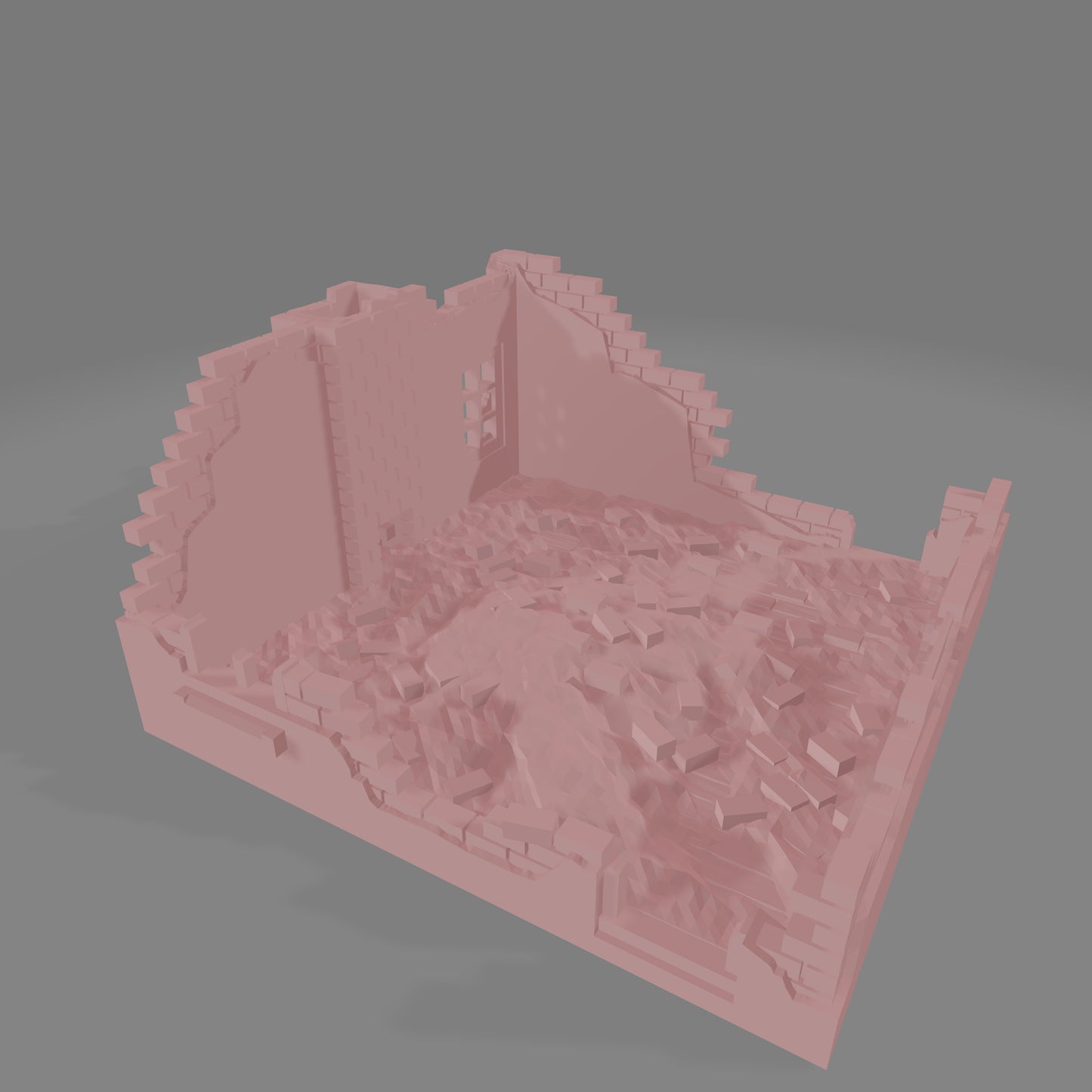 European Town Ruin #4 - Commissioned