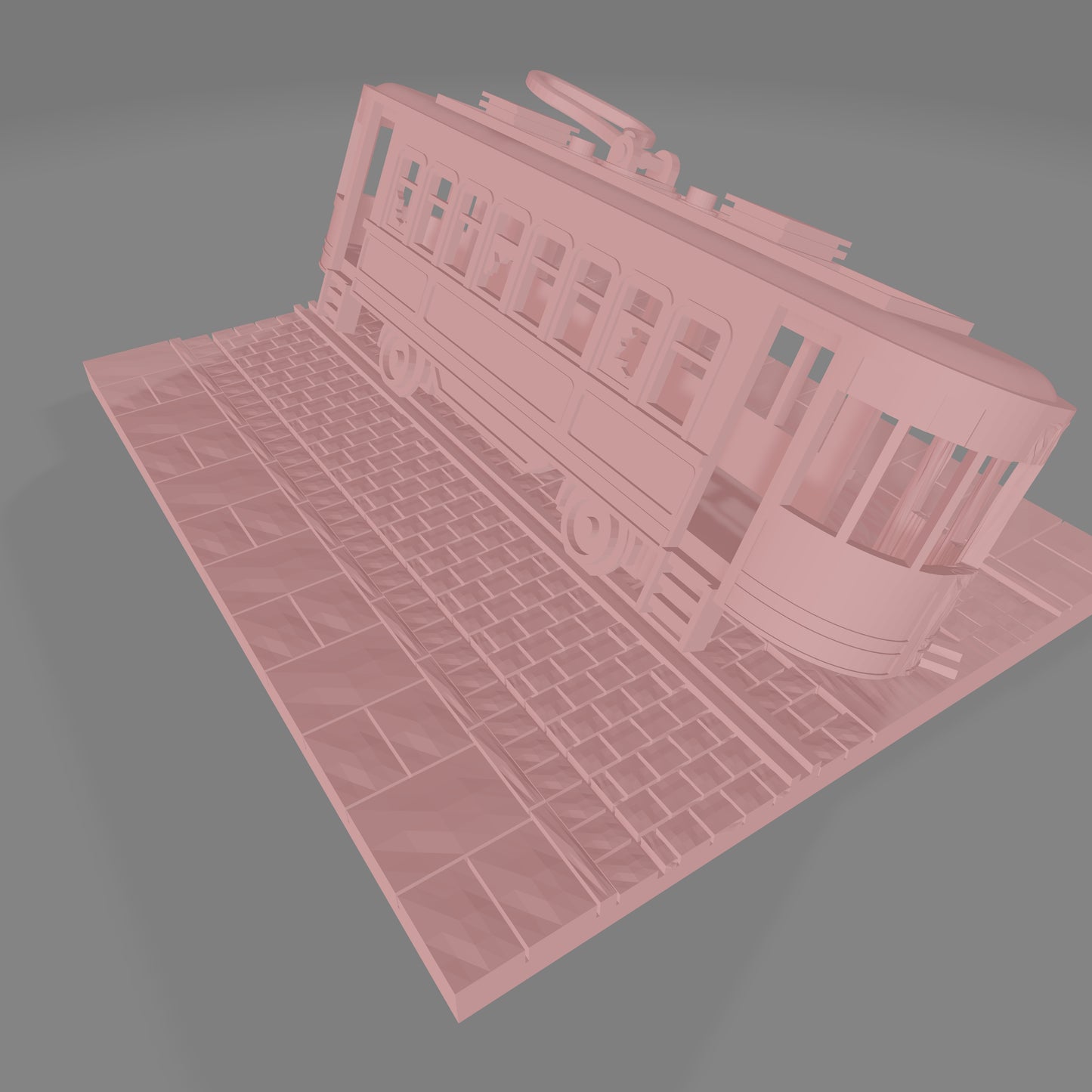 Berlin Road Tram Barricade - Commissioned