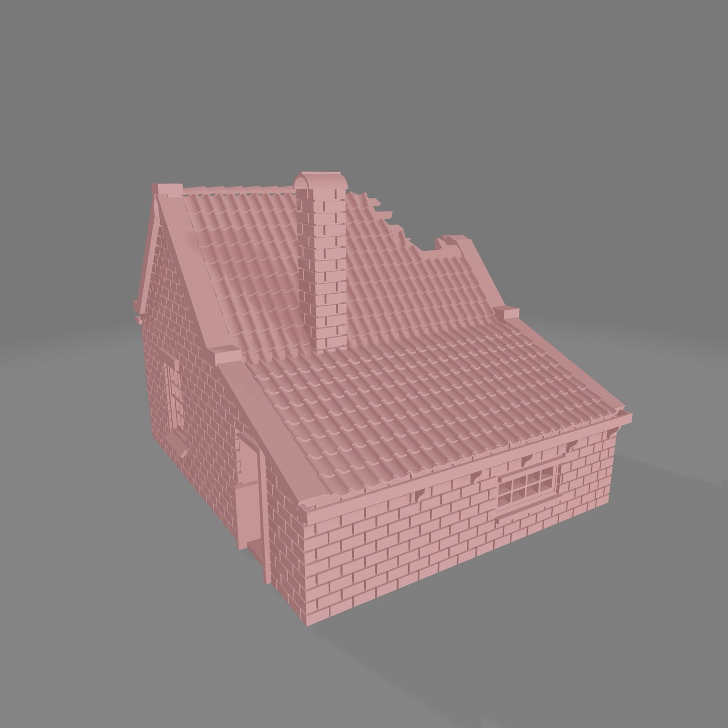 Dutch House Ruin - Commissioned