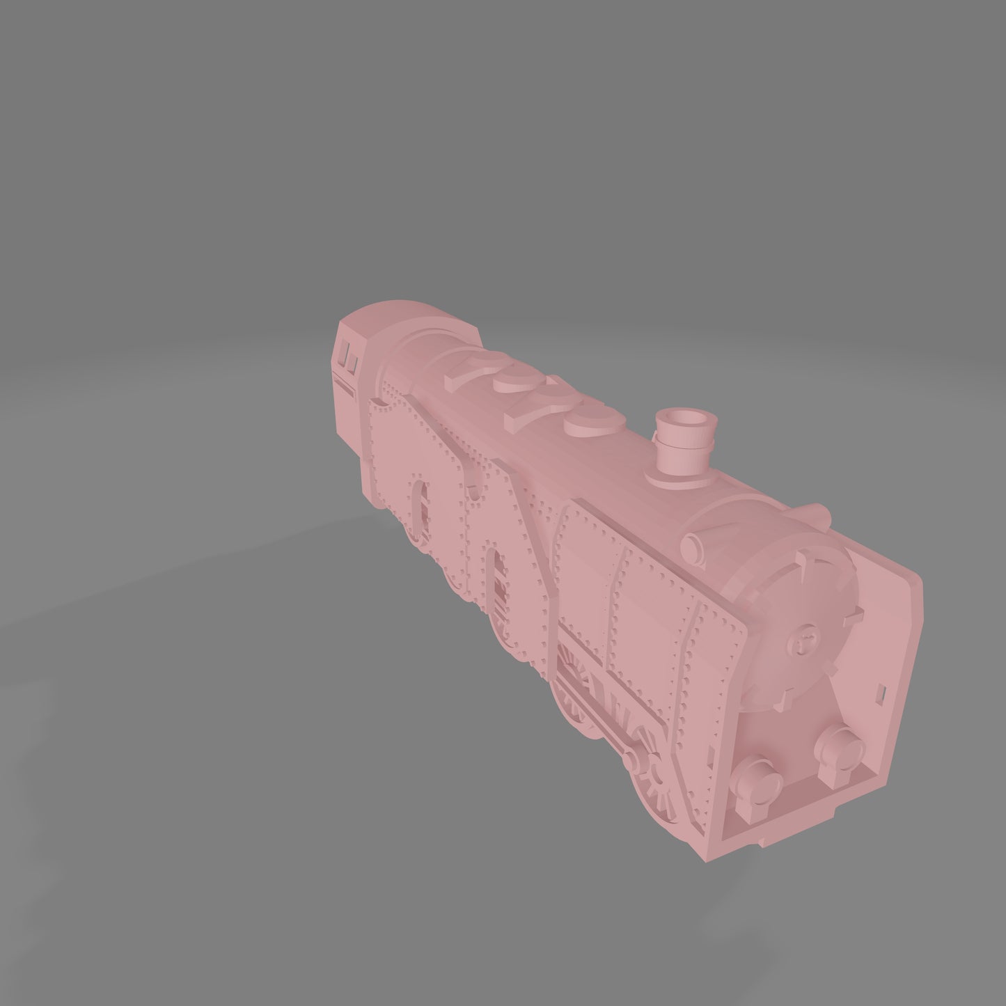 Armored Train Engine Locomotive - Commissioned