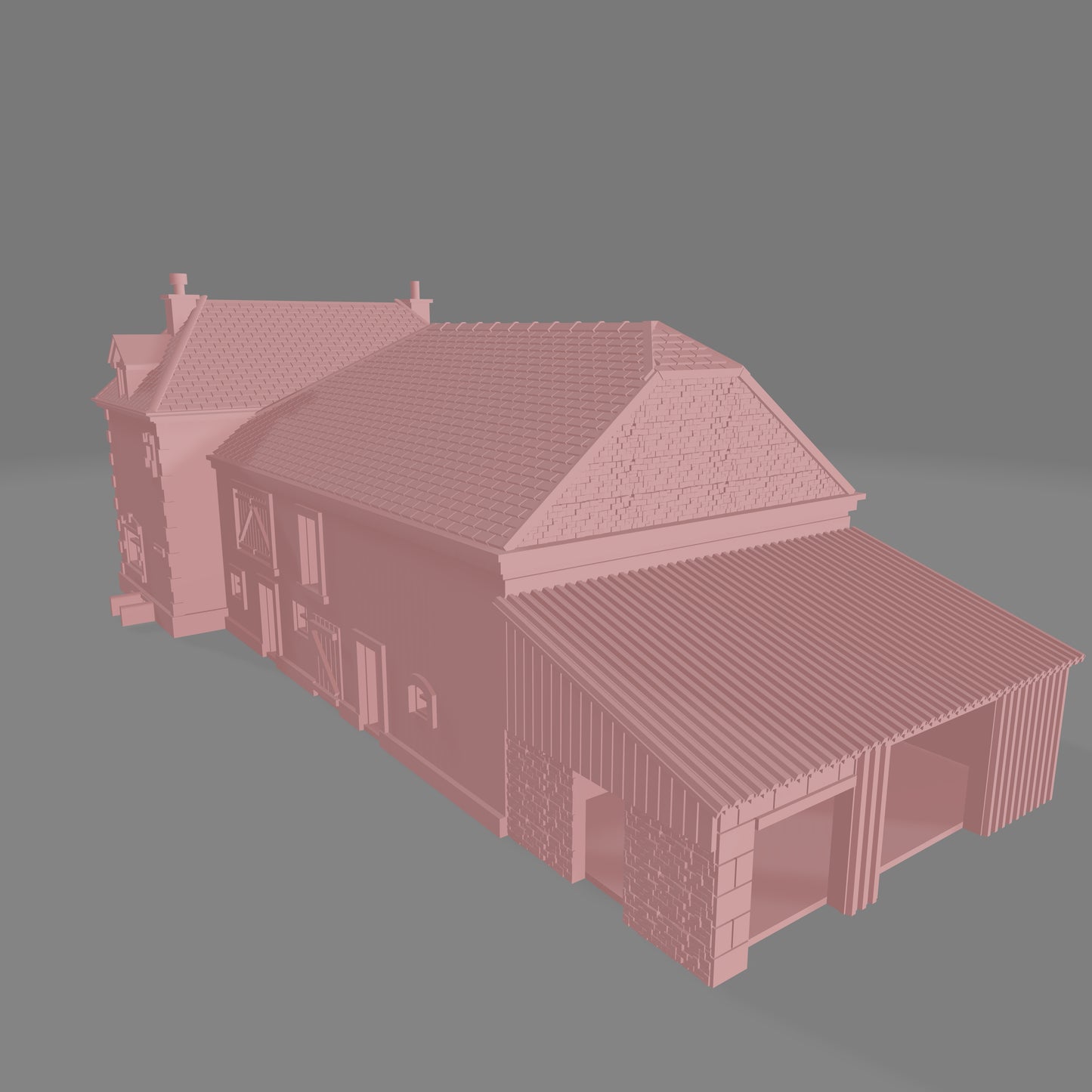 French Foy Farm Building #1 - Commissioned
