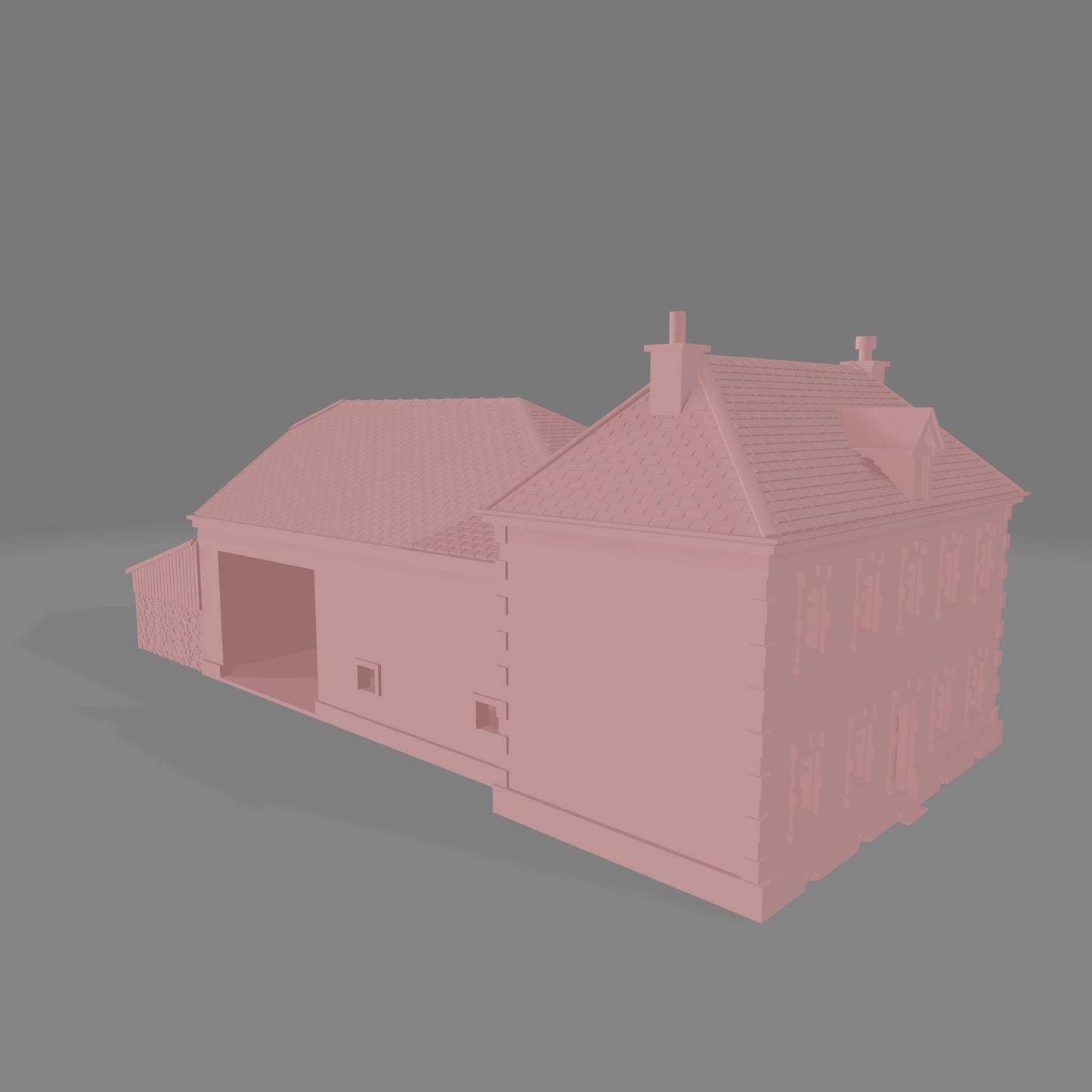 French Foy Farm Building #1 - Commissioned