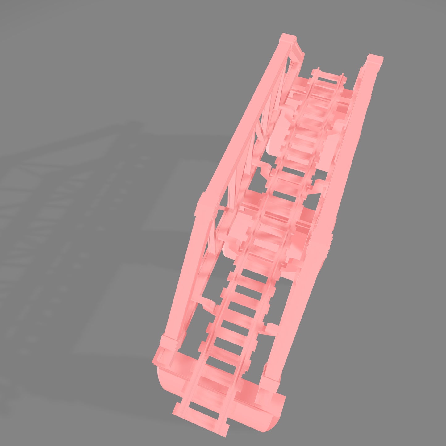 Railroad Girder Bridge Crossing - Commissioned