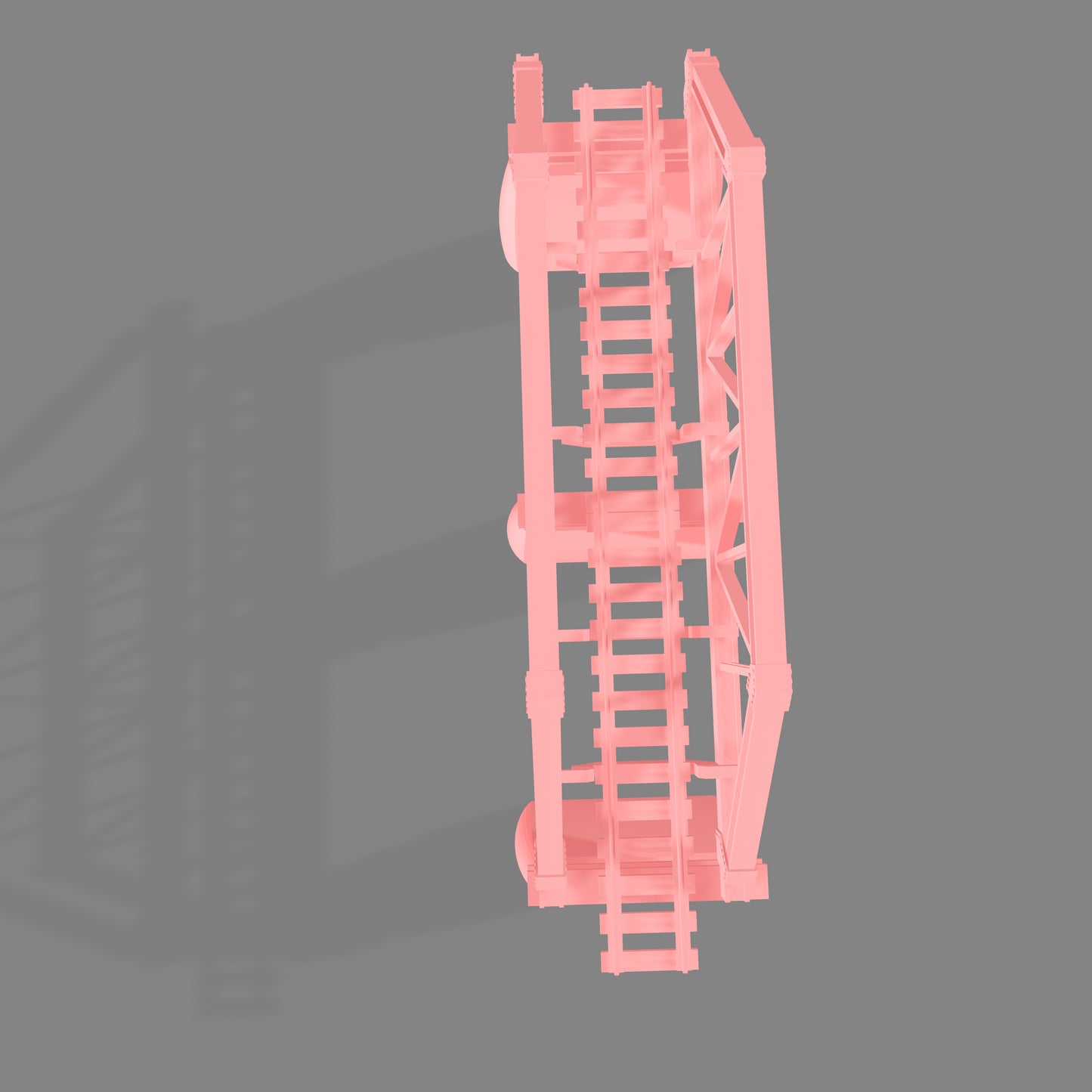 Railroad Girder Bridge Crossing - Commissioned