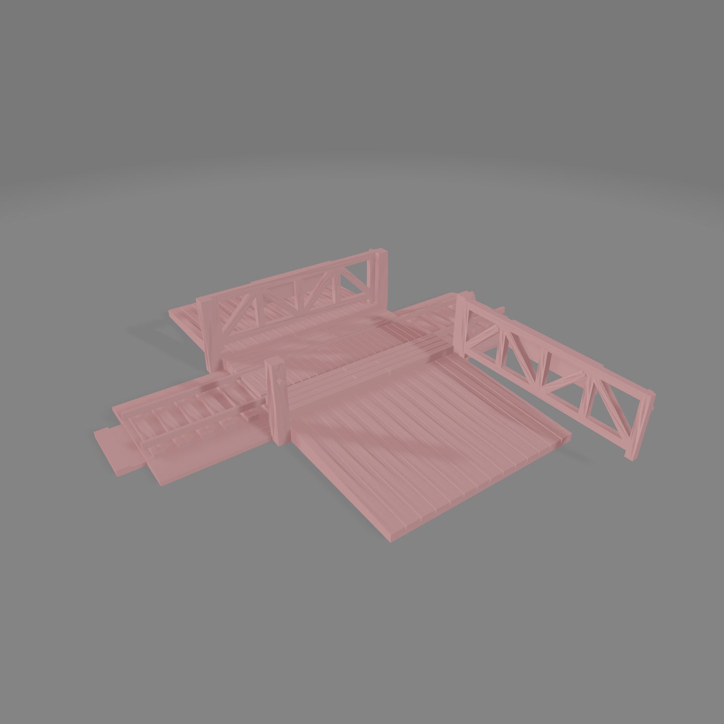 Railroad Level Crossing x1 - Commissioned