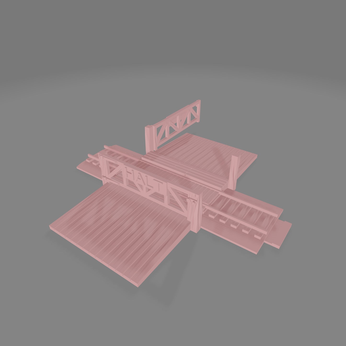 Railroad Level Crossing x1 - Commissioned