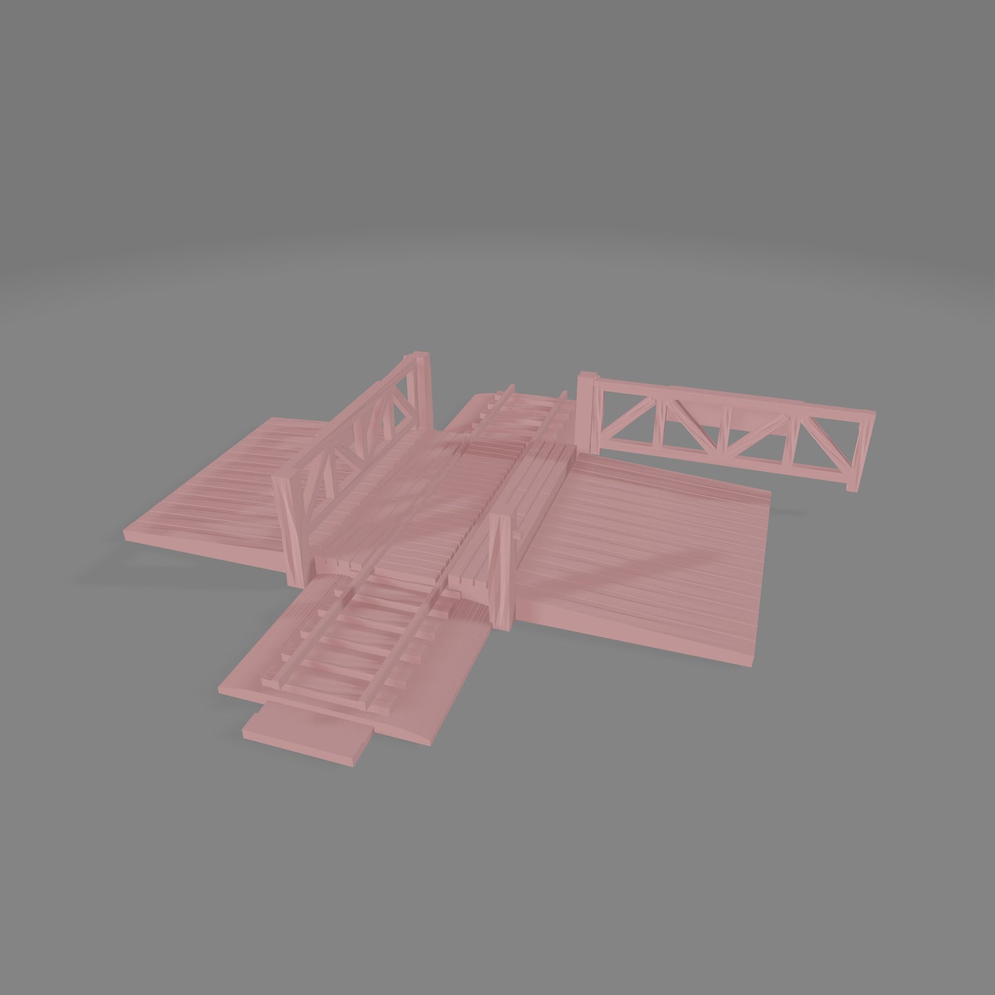 Railroad Level Crossing x1 - Commissioned