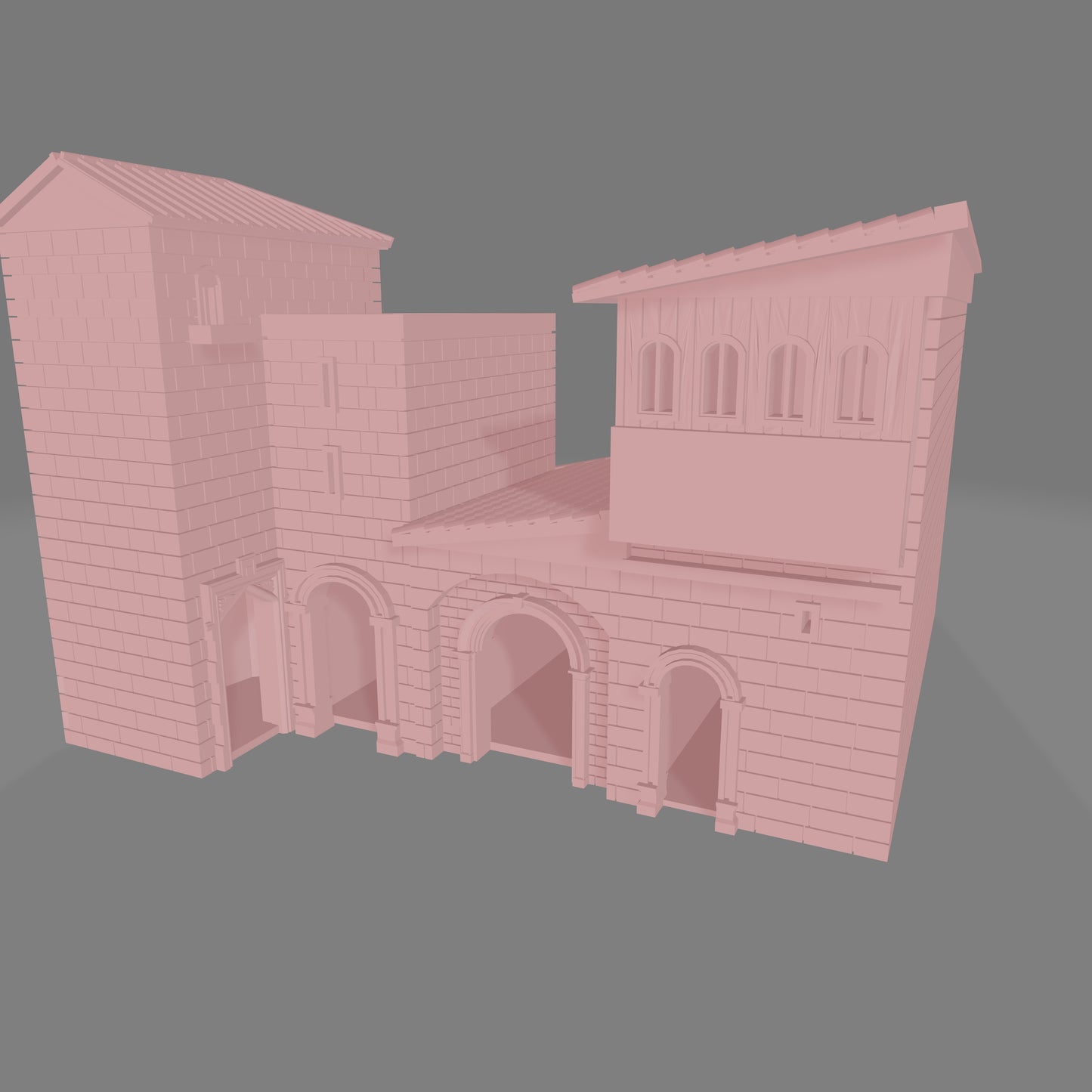 Italian Hill Town House #3 - Commissioned