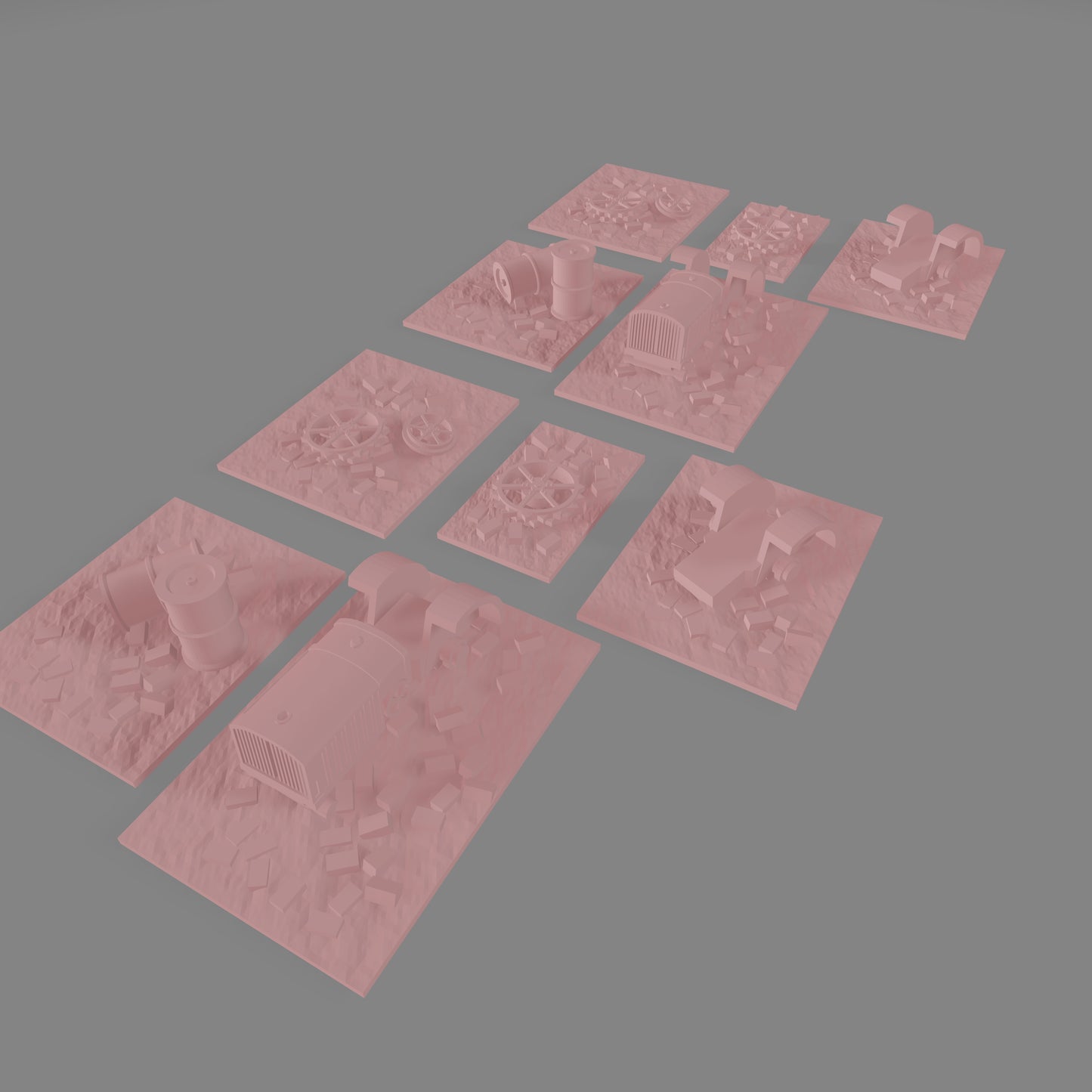 Leningrad Tractor Factory Rubble Bundle - Commissioned