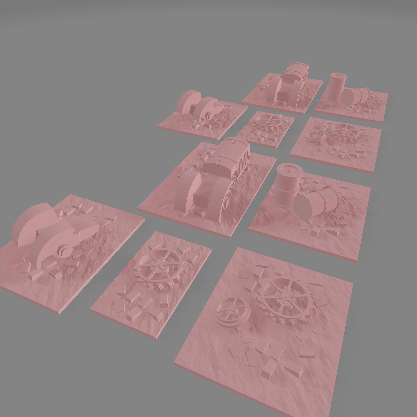Leningrad Tractor Factory Rubble Bundle - Commissioned
