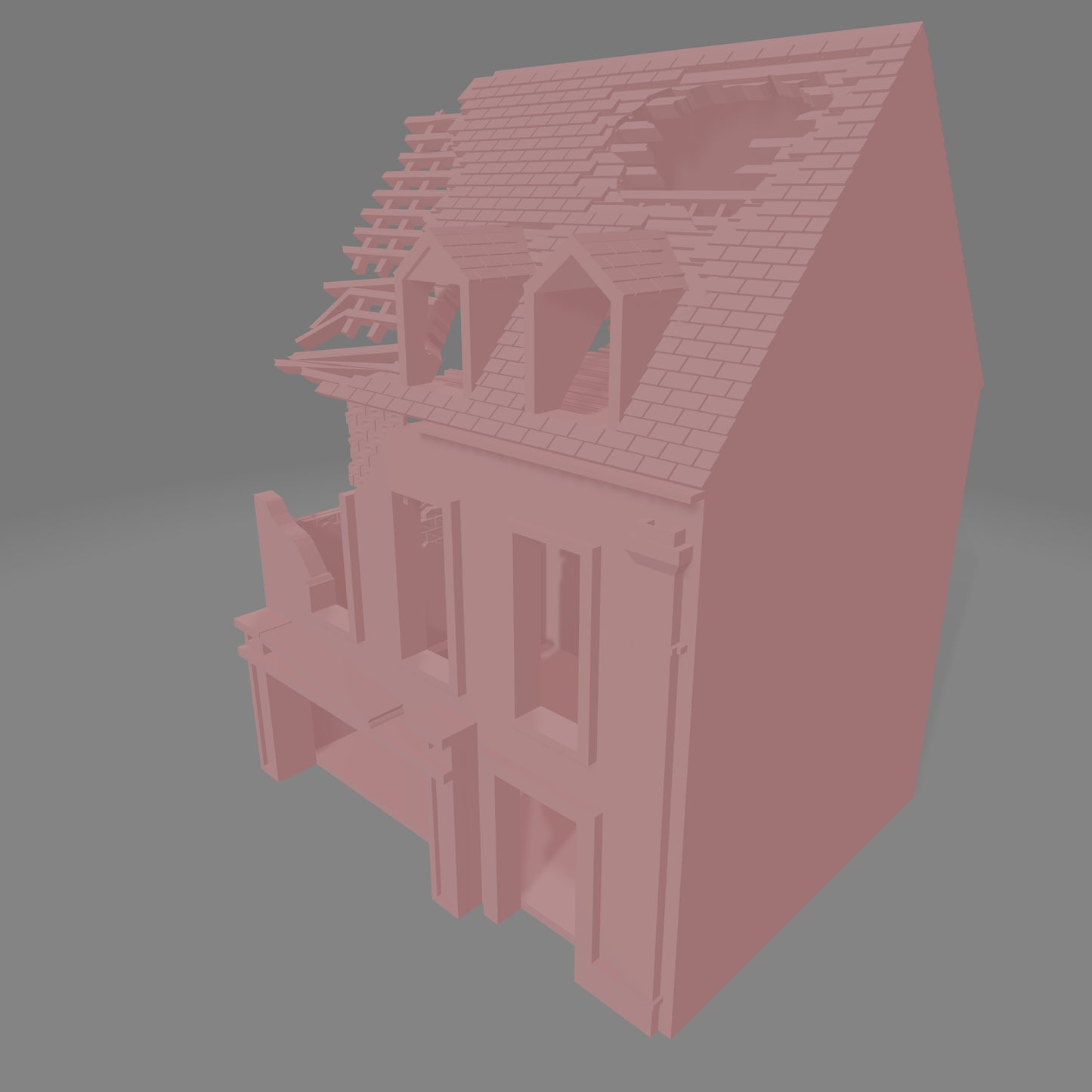 Normandy Street Ruin 2 - Commissioned