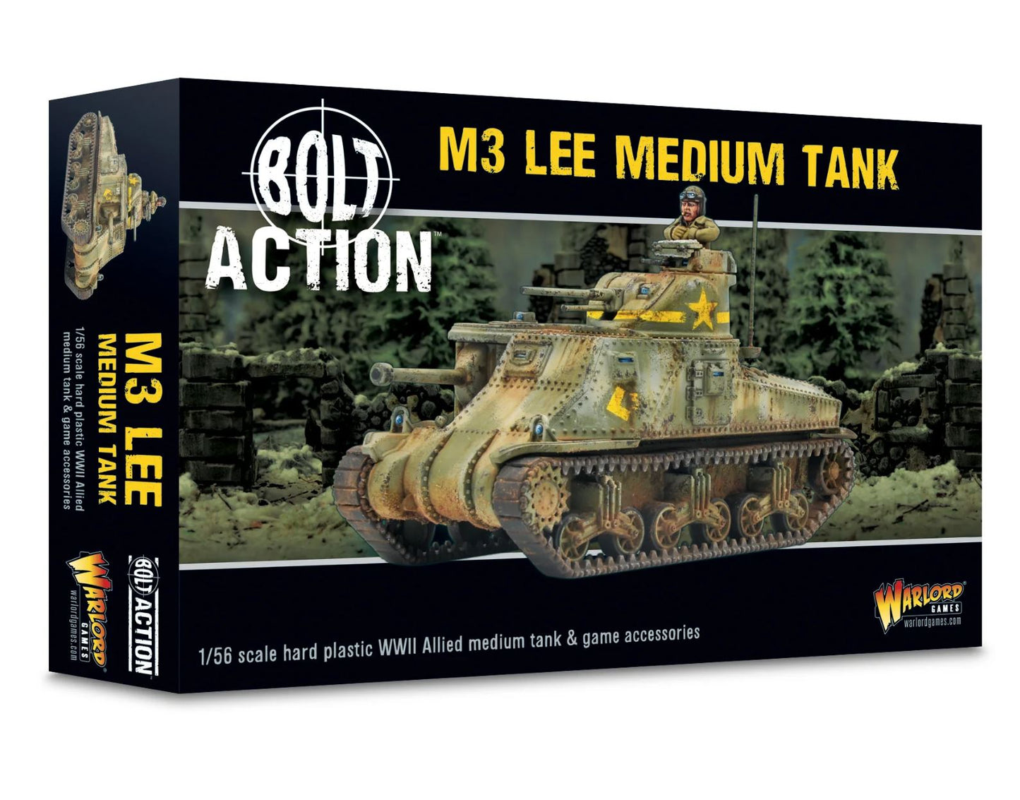 US M3 Lee Medium Tank - Bolt Action