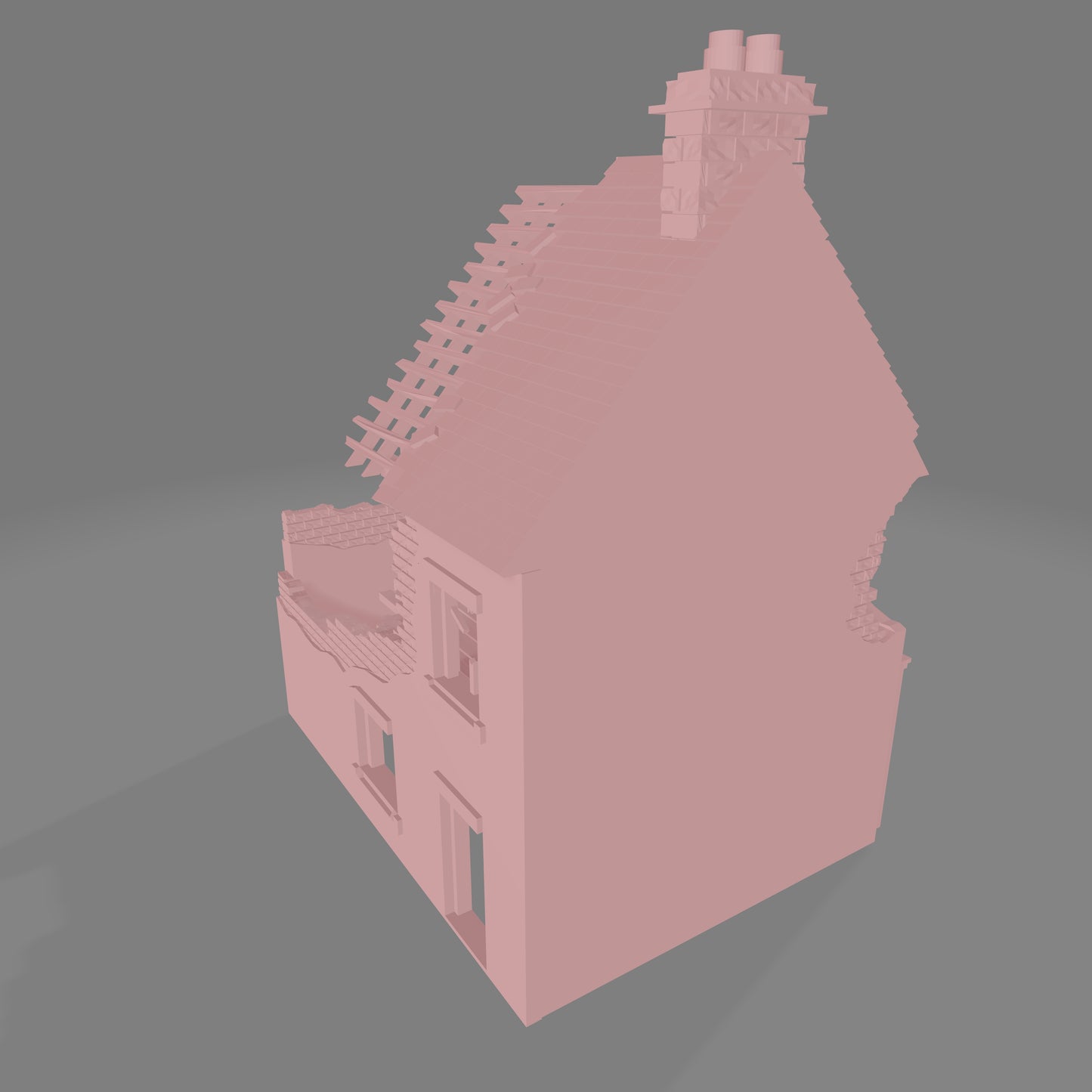Normandy Street Ruin 3 - Commissioned
