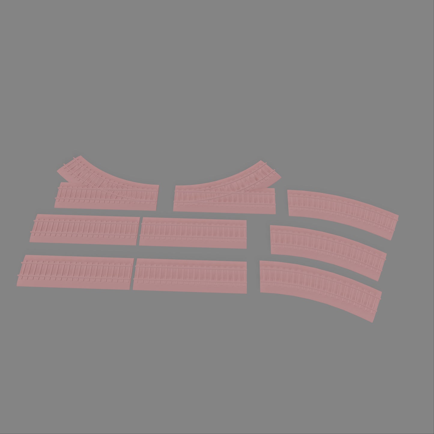 Railroad tracks Bundle - Commissioned