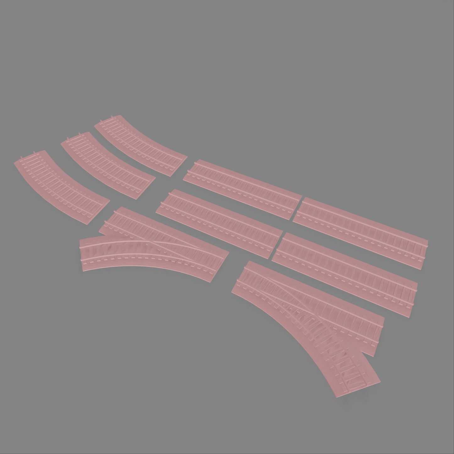 Railroad tracks Bundle - Commissioned