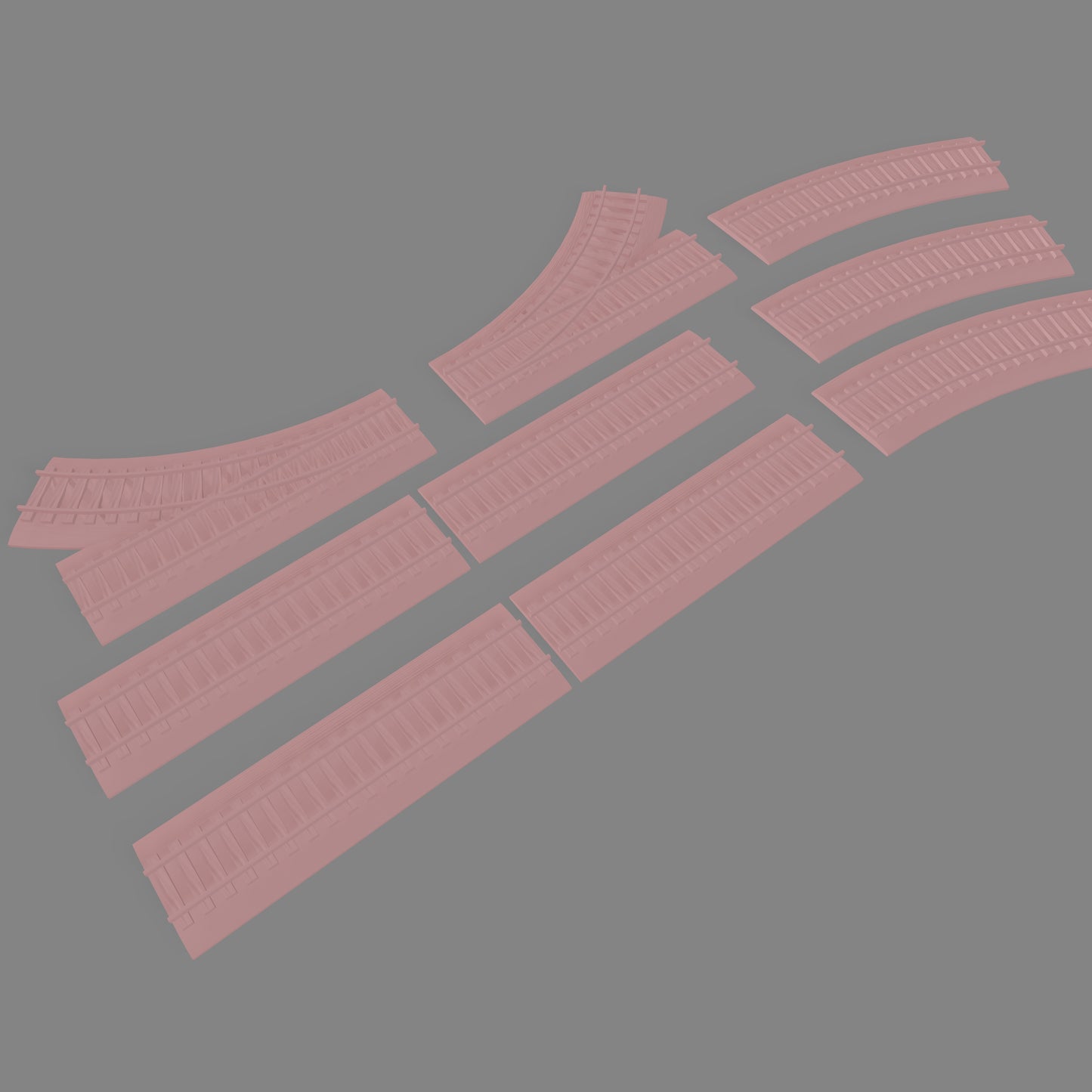Railroad tracks Bundle - Commissioned
