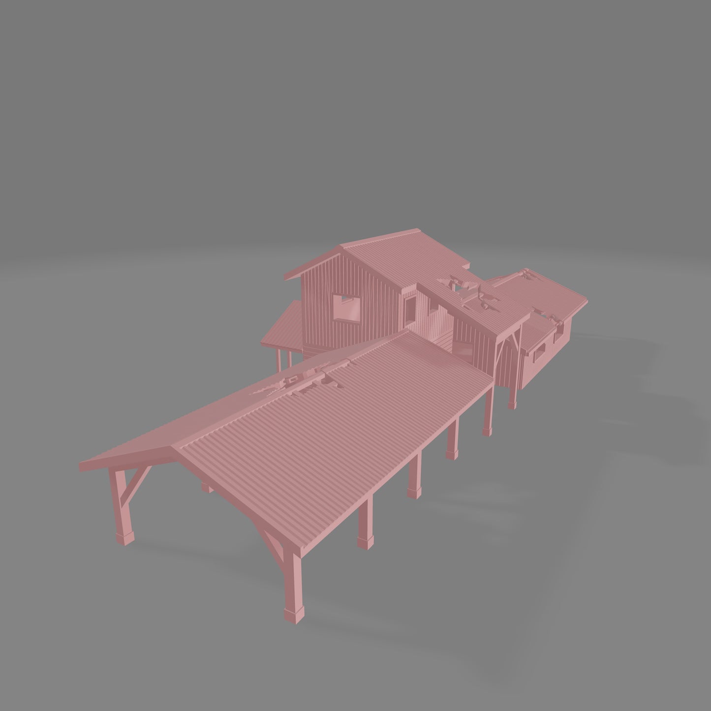 Burma Train Station - Commissioned