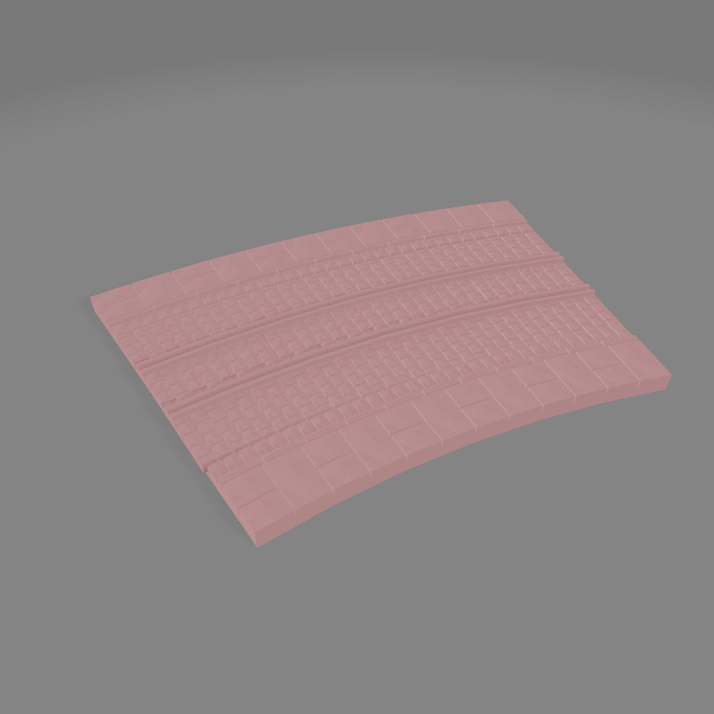 Tram Rail Curve x1 - Commissioned