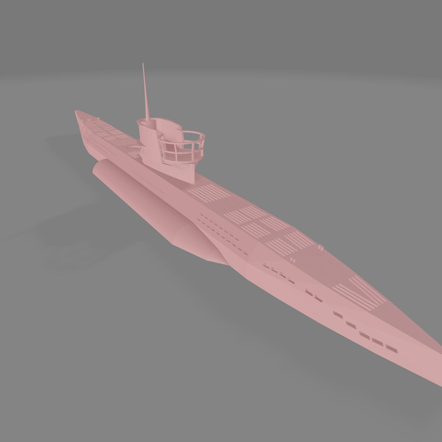 German U-Boat Type 7 - Commissioned