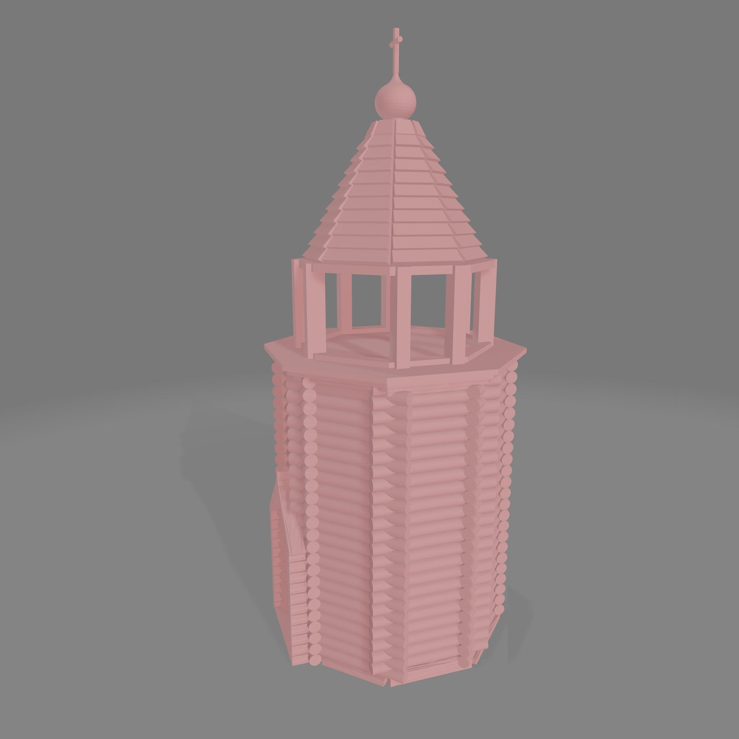 Russian Wooden Church Spire - Commissioned