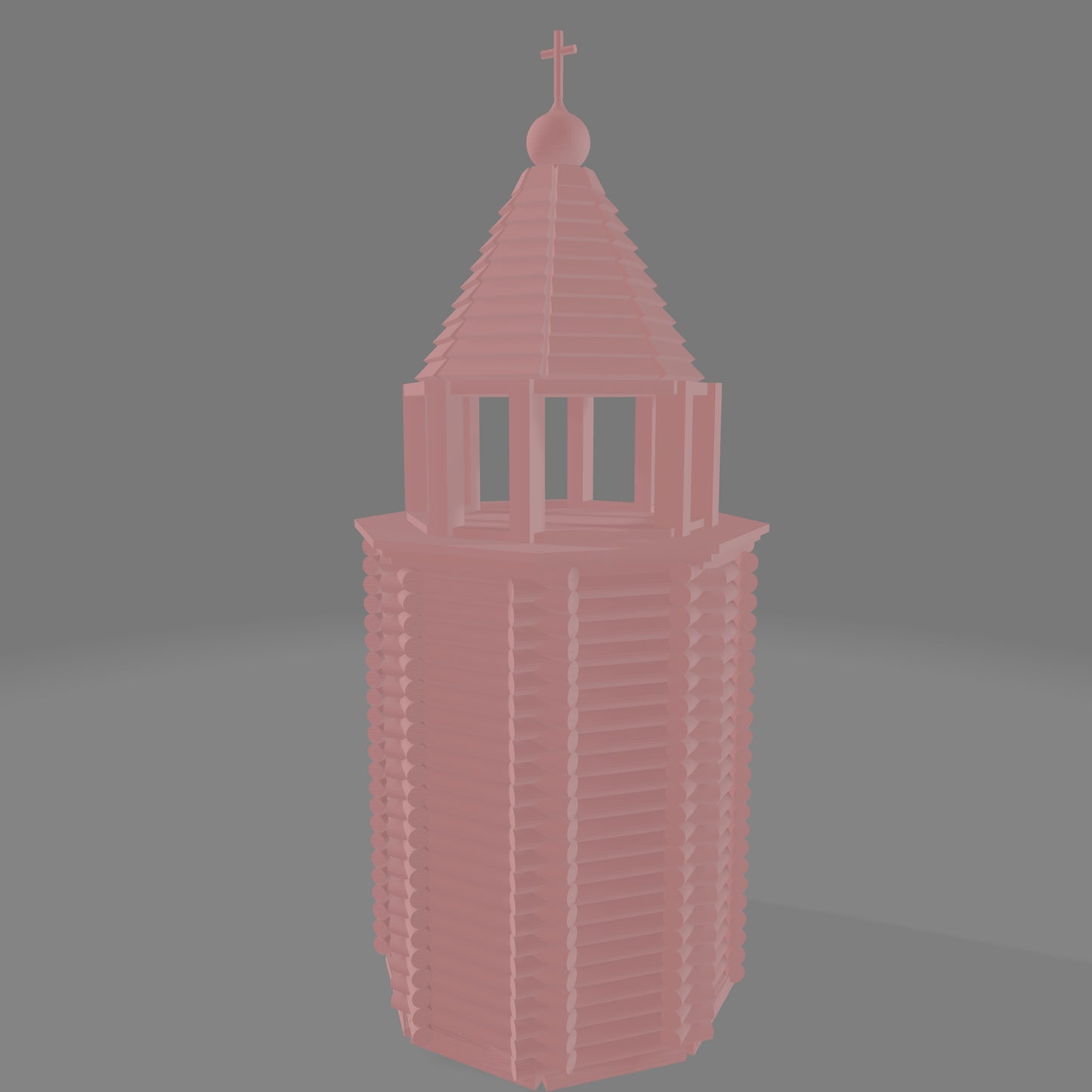 Russian Wooden Church Spire - Commissioned