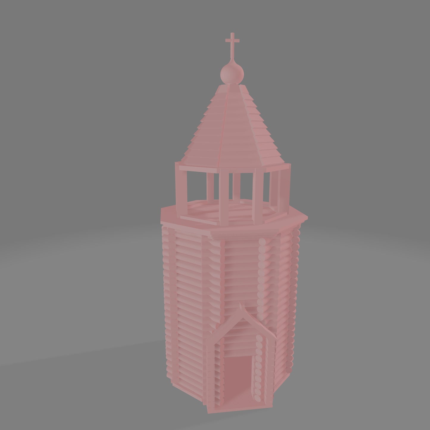 Russian Wooden Church Spire - Commissioned