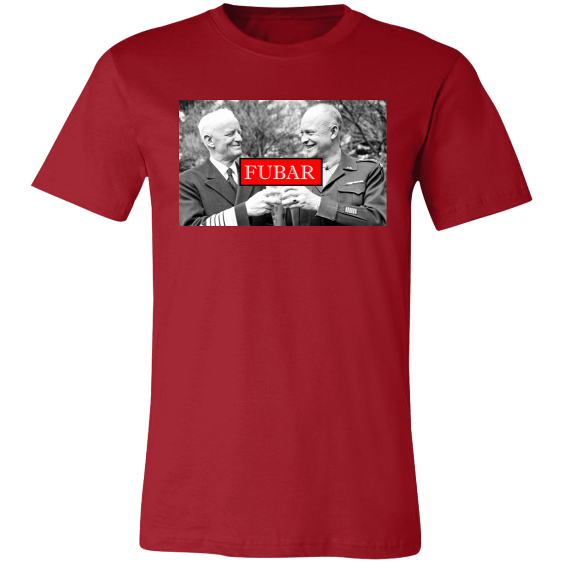 Nimitz & Eisenhower Cheers Short-Sleeve T-Shirt