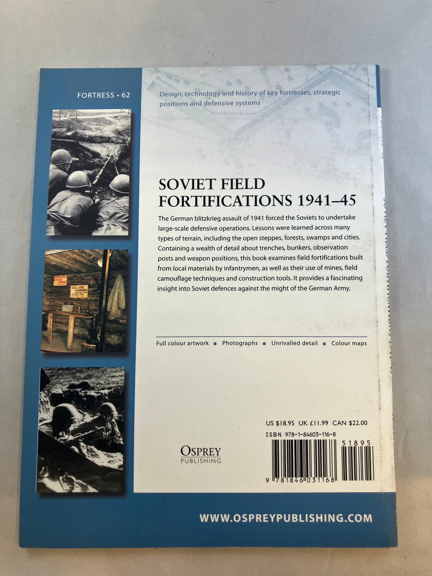 Soviet Field Fortifications 1941-45 Osprey Book