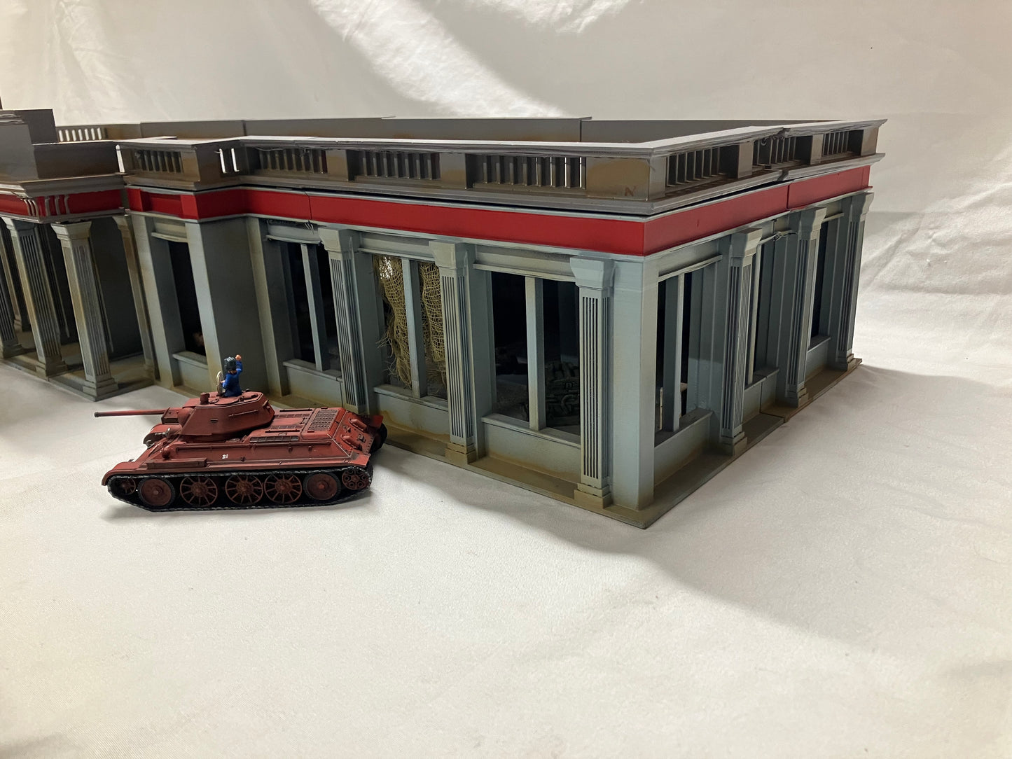 Stalingrad Tractor Factory - 28mm/Painted