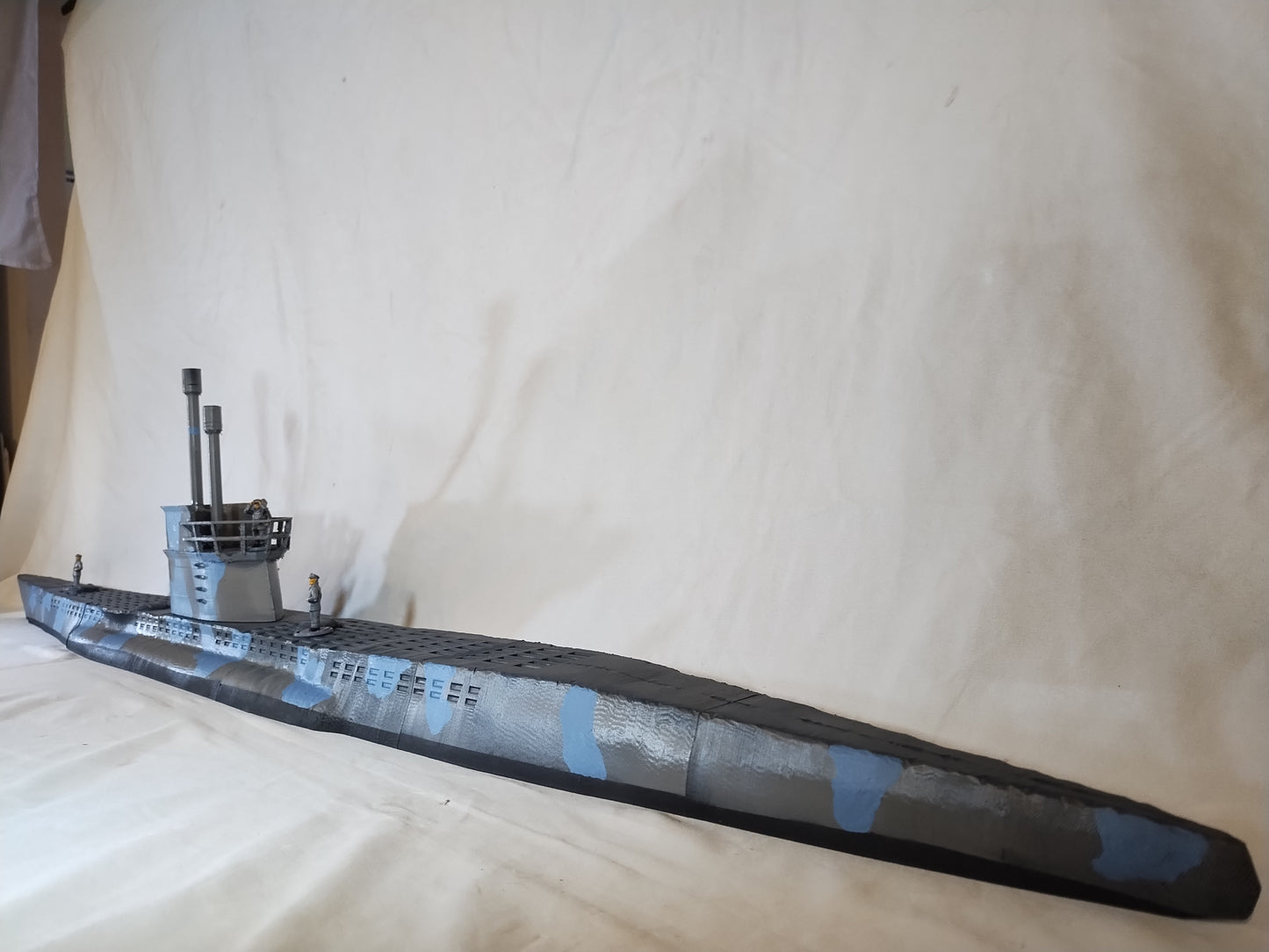 German U-Boat w. Crew 28mm