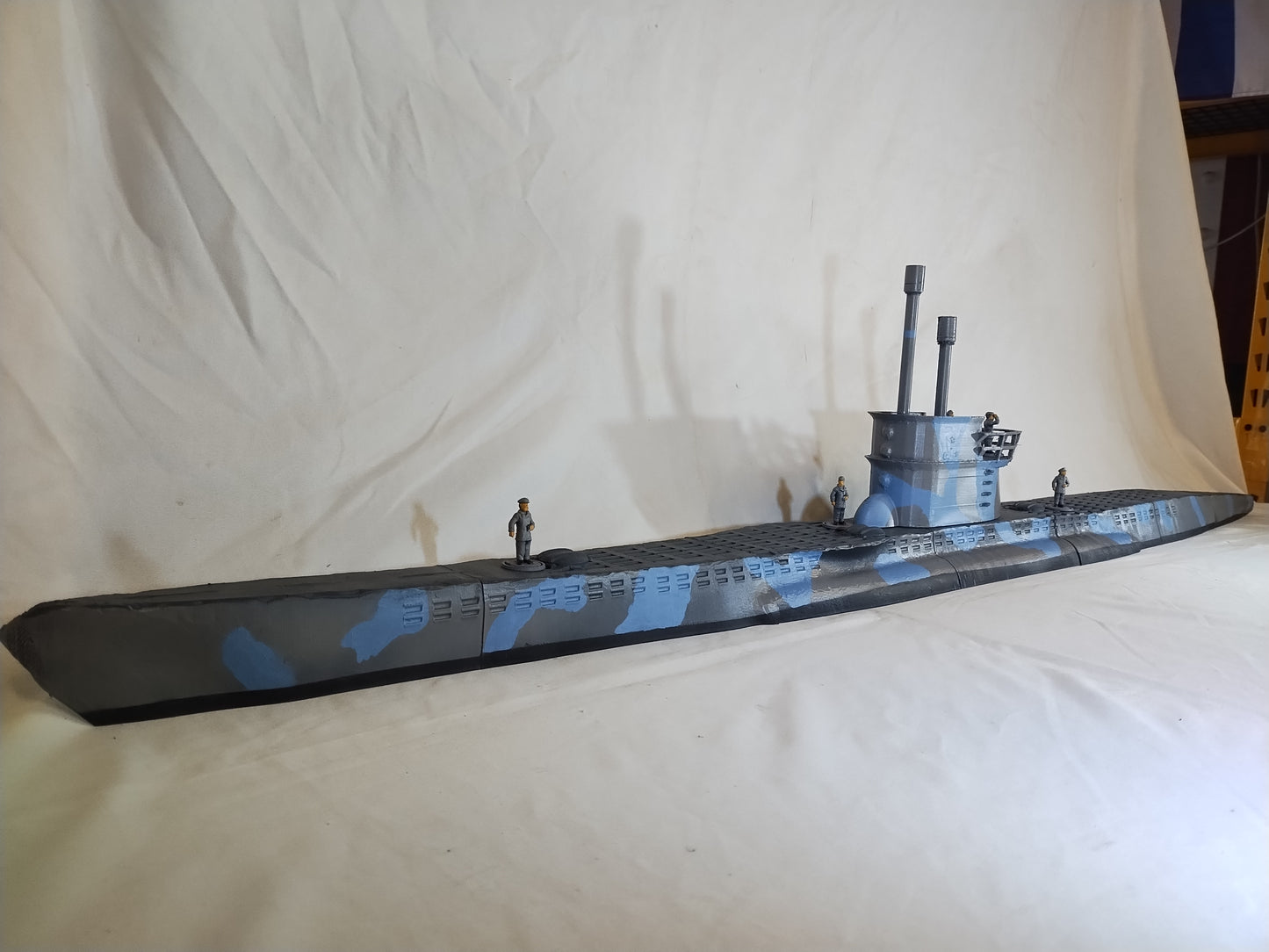 German U-Boat w. Crew 28mm