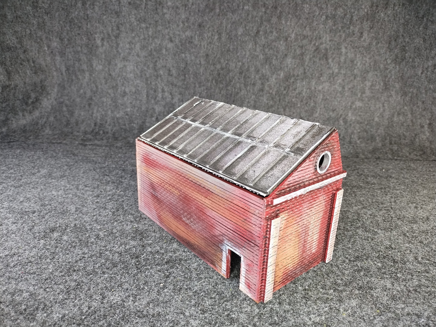 Single Warehouse Red - 28mm/Painted