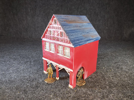 European House Red - 28mm/Painted